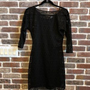 EXPRESS fitted mini dress